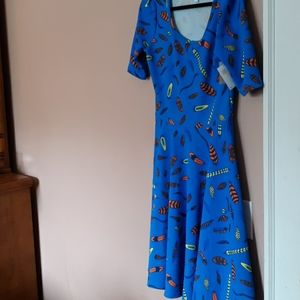 Lularoe Nicole Dress Medium